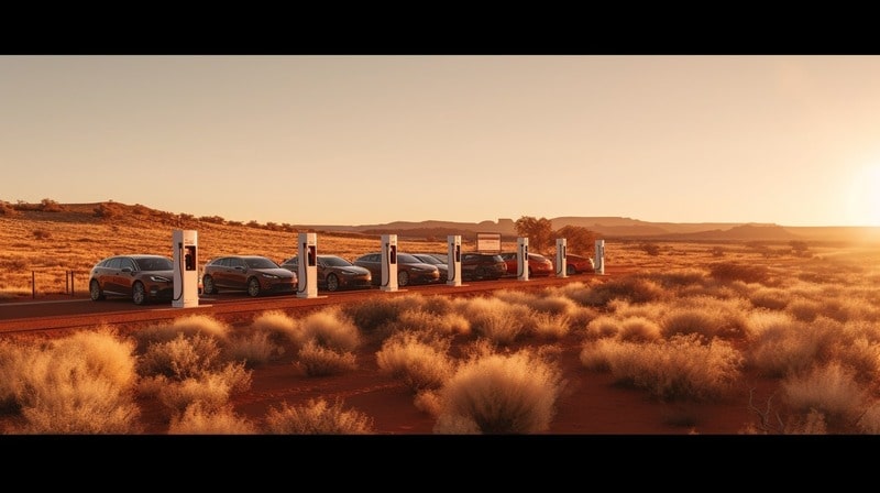 Electric Vehicle Charging Station in Australia