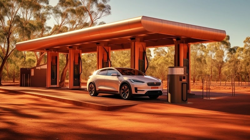 Emergence of Off-Grid EV Fast Charging Stations in Australia’s Outback